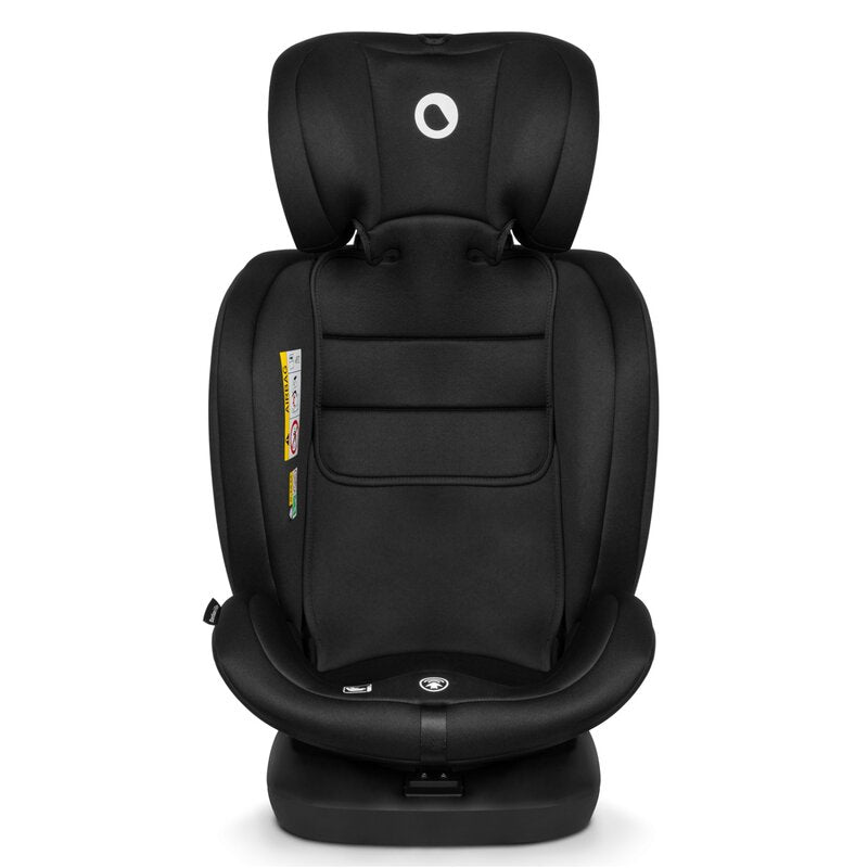 Scaun auto, Lionelo, Bastiaan i-Size, 4 in 1, Protectie laterala, Cu spatar inclinabil in 4 pozitii, Cu tetiera reglabila in 7 pozitii, Rotire 360 grade, Top Tether, 0-36 Kg, 40-150 cm, Cu Isofix, Conform cu ECE R129/03, Gri