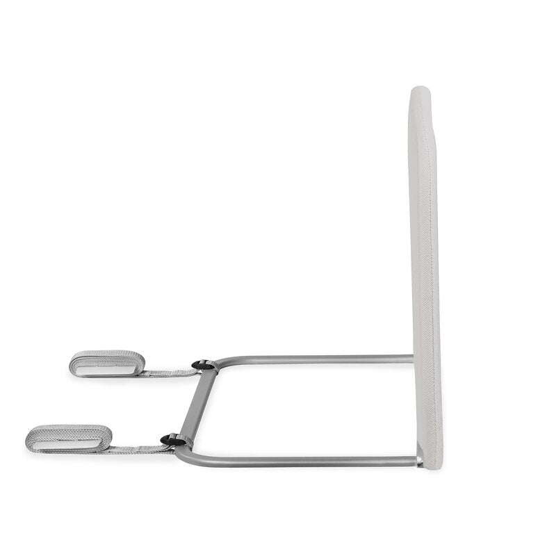 Bariera de protectie pentru pat, Lionelo, Lora XL, Pliabila, Sistem de blocare StandSafe, Geanta de transport inclusa, 150x46 cm, Conform cu BS 7972:2001+A1:2009, Bej