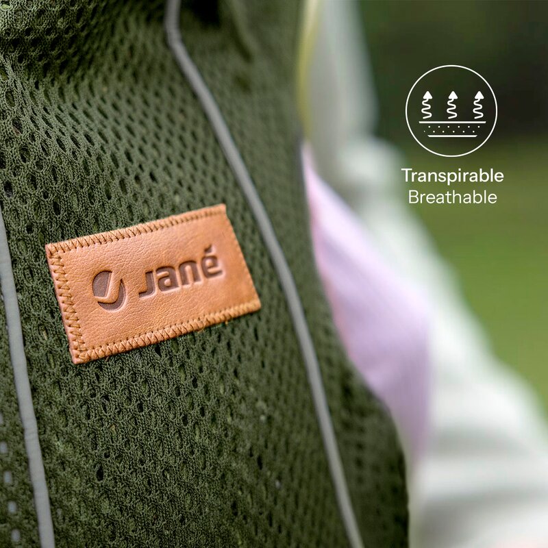 Marsupiu bebe, Jane, Dual Air, Ergonomic, De la nastere pana la 15 Kg, Conform cu EN 13209-2: 2015, Botanic