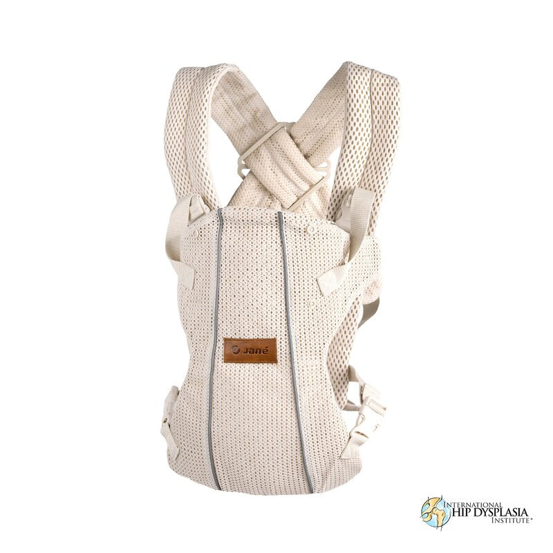 Marsupiu bebe, Jane, Dual Air, Ergonomic, De la nastere pana la 15 Kg, Conform cu EN 13209-2: 2015, Sand