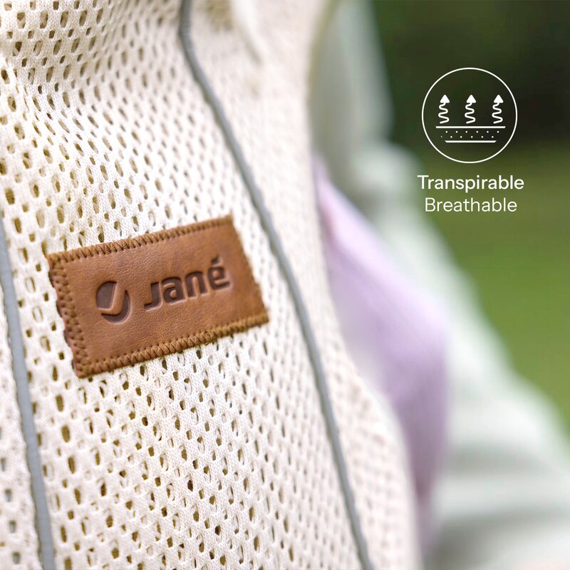 Marsupiu bebe, Jane, Dual Air, Ergonomic, De la nastere pana la 15 Kg, Conform cu EN 13209-2: 2015, Sand