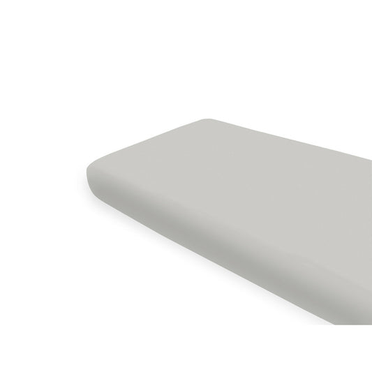 Cearceaf cu elastic, MimiNu, Pentru pat 160x80 cm, Din bumbac certificat Oeko Tex Standard 100, Colectia Royal, Grey