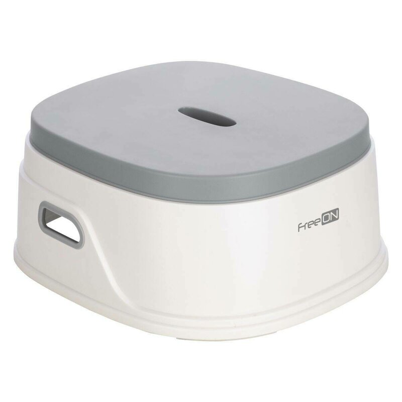 Olita 3 in 1, FreeON, Utilizata atat ca olita, Adaptor pentru toaleta cu manere laterale, Inaltator