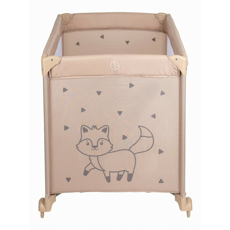 Patut pliant, FreeON, Nap, Cu un nivel, 120x60 cm, Beige
