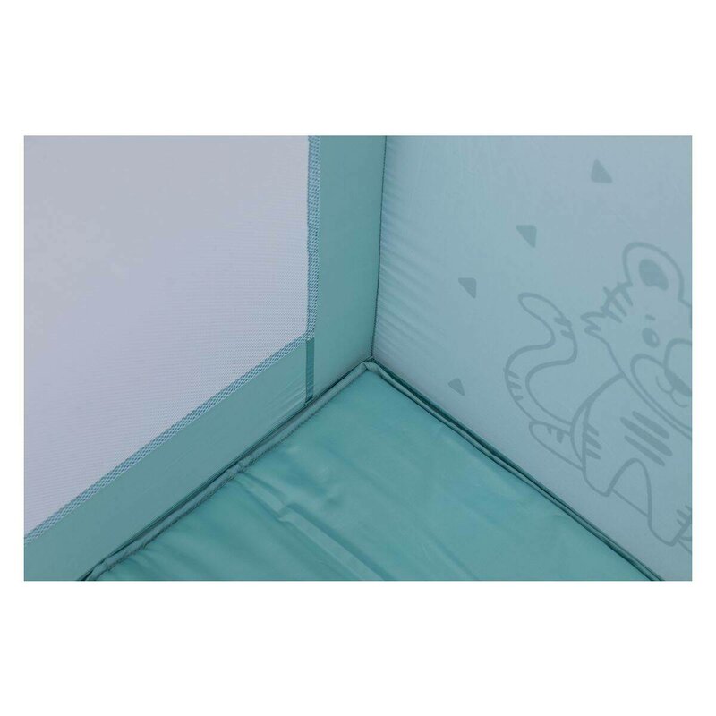 Patut pliant, FreeON, Nap, Cu un nivel, 120x60 cm, Green
