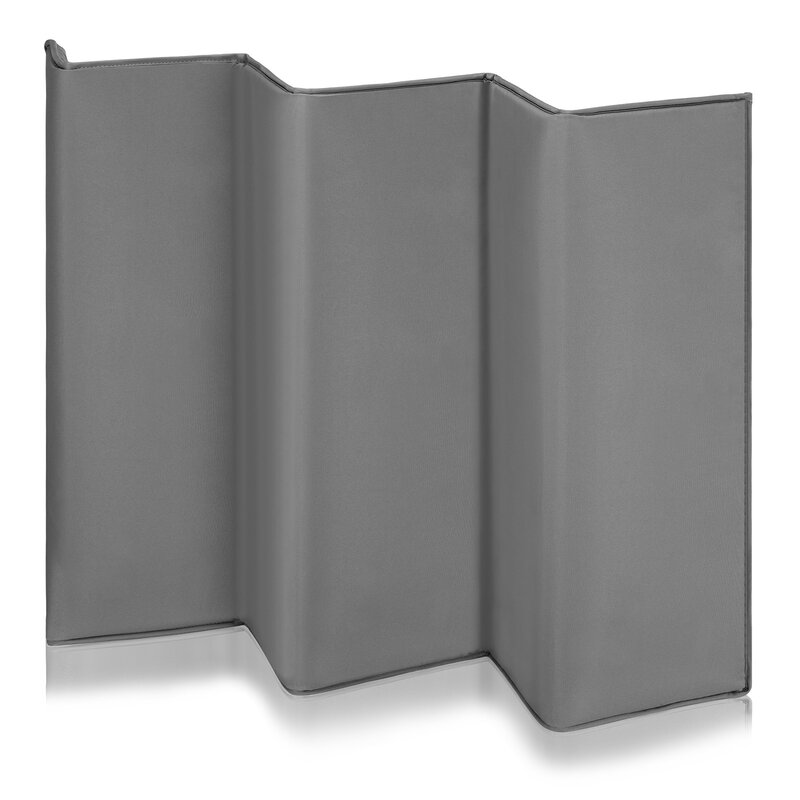 Patut pliant, Lionelo, Jasmin Easy Fold, Pana la 15 kg, Usor de pliat, Cu doua nivele, Cu saltea ergonomica T25, Cu intrare laterala cu fermoar, 2 roti cu frana, 123 x 67 cm, Conform cu EN 716, 0-36 luni, Gri