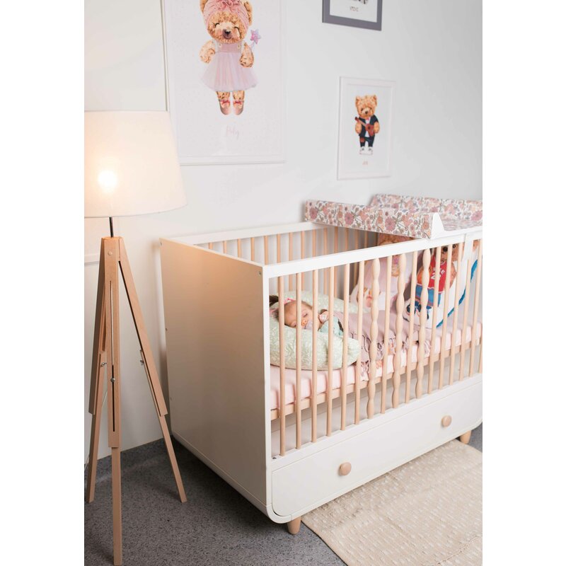 Perna pentru alaptat, Ceba Baby, Husa detasabila din bumbac, Cu puf siliconizat, 150x60x37 cm, Oeko-Tex Standard 100, Basic Chamomile