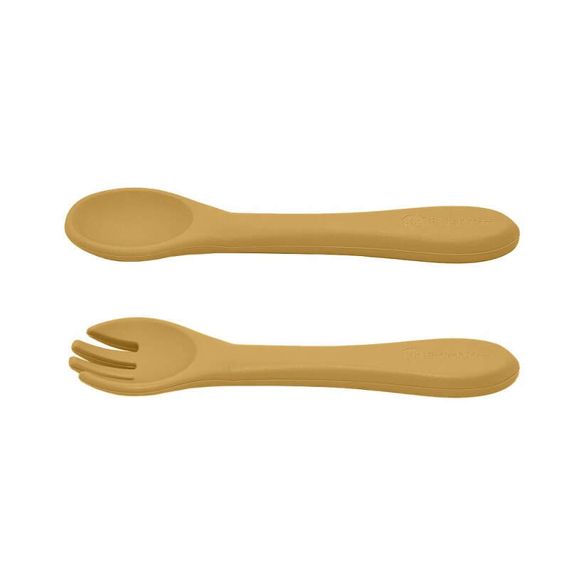 Set tacamuri, Petite&Mars, Take&Match, Din silicon, Fara BPA 6 luni+, Ocru