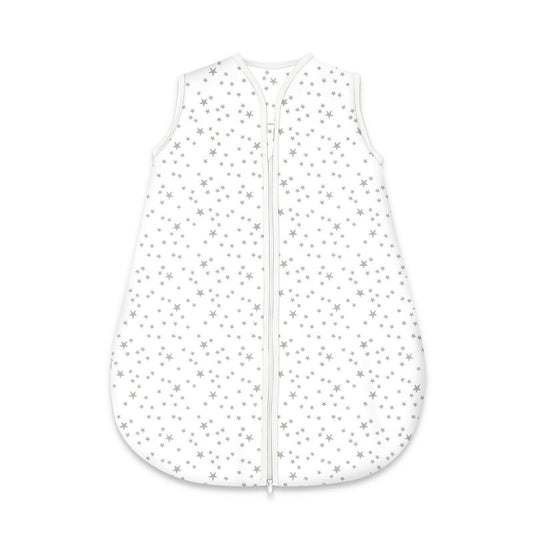 Sac de dormit, MimiNu, Pentru bebelusi, De iarna, Din bumbac certificat Oeko Tex Standard 100, Cu fermoar, 70 cm, 0 - 6 luni, 2.5 Tog, Mini Grays