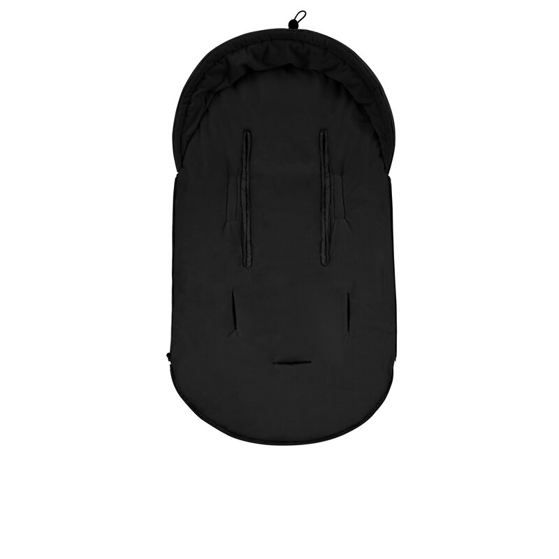 Sac de iarna, Lionelo, Oli, Pentru carucior, landou sau scaun auto, 101x45 cm, Impermeabil, Rezistent pana la -20 grade, Extensibil, Negru