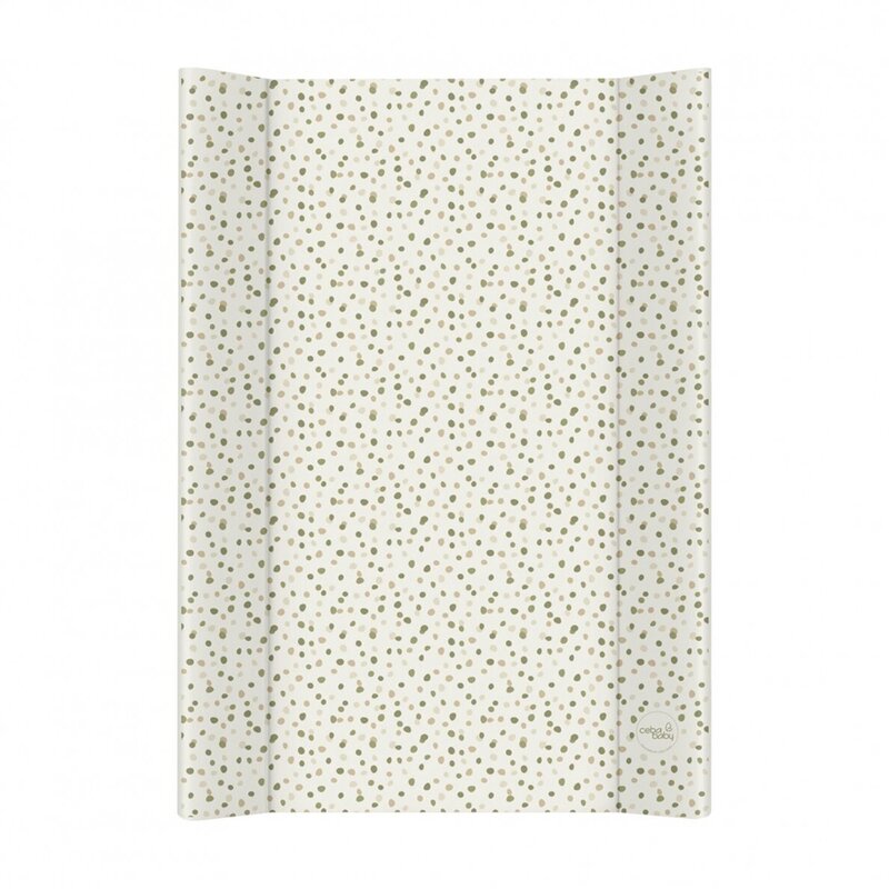 Saltea de infasat, Ceba Baby, Basic, 50x70 cm, Atasabila la patut, Fara BPA, 0 luni+, Spots