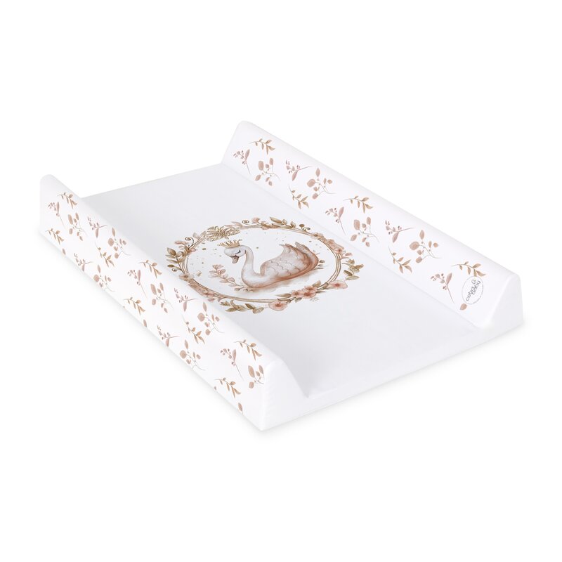 Saltea de infasat, Ceba Baby, Moale, Profilata, 50x70 cm, Pentru comode si masute de infasat, Fara BPA, Impermeabila, 0 luni+, Basic Glamour Style