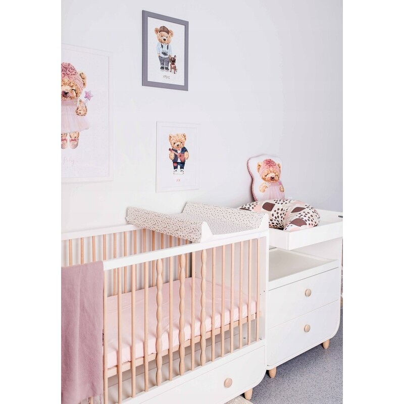 Saltea de infasat, Ceba Baby, Ultra Light, Cu Intaritura, 70x50 cm, Suprafata impermeabila, Pentru comode de infasat sau patuturi, Fara ftalati, 0 luni+, Rocking Horse
