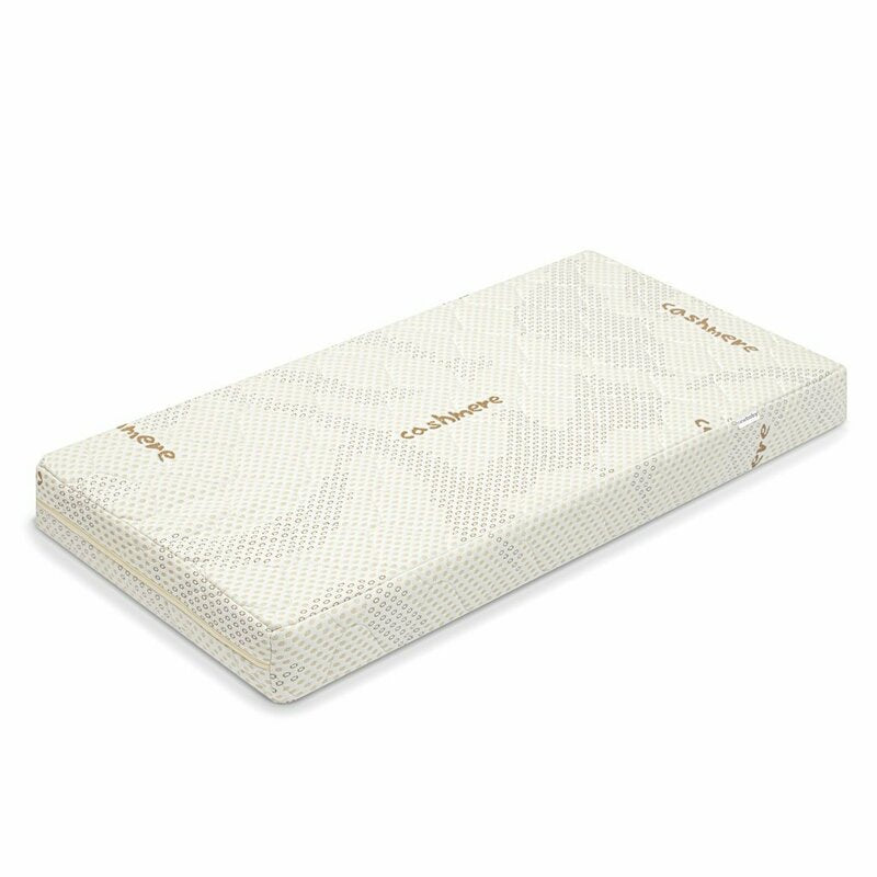 Saltea patut, New Baby, Classy, Din spuma Visco, Cu husa detasabila, Din Casmir, 120x60x11 cm, Beige