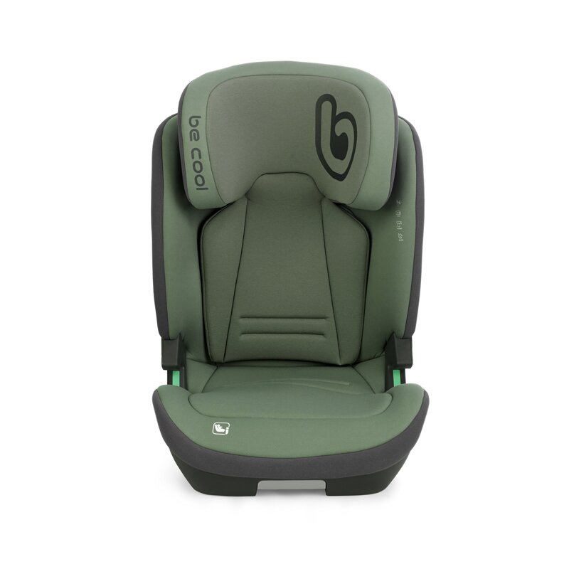 Scaun auto, Be Cool, Bravo, I-Size, 100-150 cm, 4-12 ani, Cu isofix, Cu inclinare anatomica, Conform cu standardul european de securitate ECE R129, Be Grass