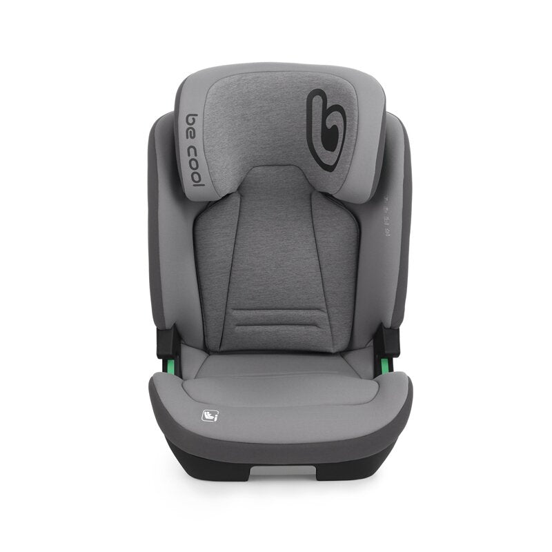 Scaun auto, Be Cool, Bravo, I-Size, 100-150 cm, 4-12 ani, Cu isofix, Cu inclinare anatomica, Conform cu standardul european de securitate ECE R129, Be Smoke