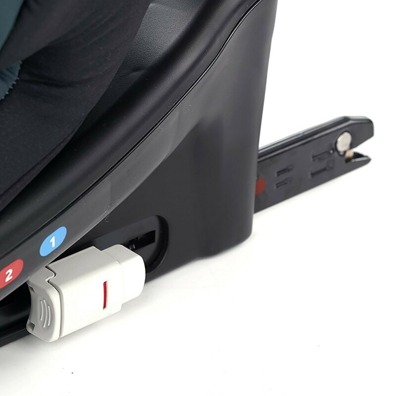 Scaun auto, Be Cool, Easy I-Size, Rotire 360 grade, 40 - 150 cm, 0 - 36 kg, Cu Isofix si Centura Top Tether, Conform cu standardul european de securitate ECE R129, Antracita