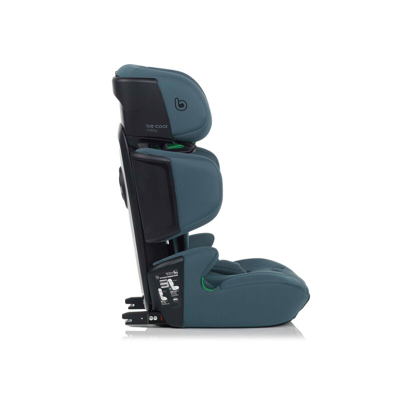 Scaun auto, Be Cool, Foldy, I-Size, Cu sistem isofix, Pliabil, 100-150 cm, 4-12 ani, Conform cu standardul european de securitate ECE R129, Be Petrol
