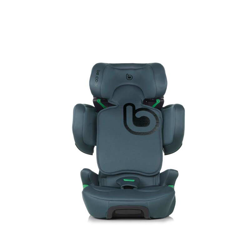 Scaun auto, Be Cool, Foldy, I-Size, Cu sistem isofix, Pliabil, 100-150 cm, 4-12 ani, Conform cu standardul european de securitate ECE R129, Be Petrol