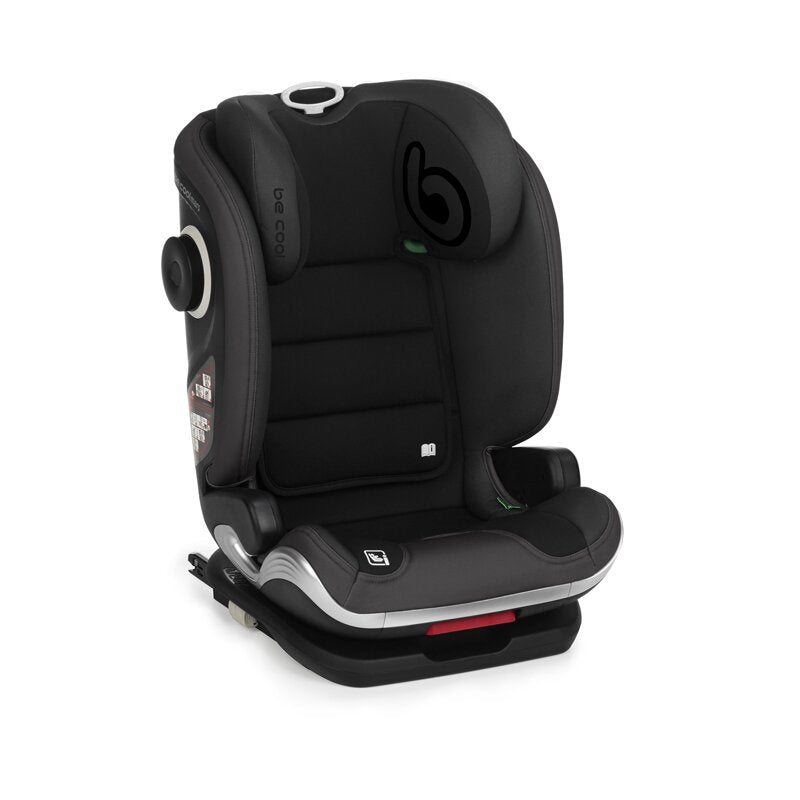 Scaun auto, Be Cool, Mars, I-Size, 100-150 cm, 4-12 ani, Cu isofix, Protectie superioara in caz de impact lateral - SPS, Cu tetiera reglabila, Conform cu standardul european de securitate ECE R129, Be Night