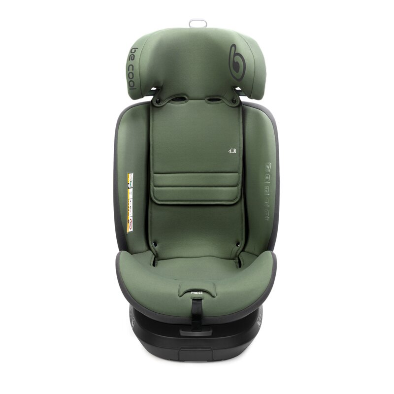 Scaun auto, Be Cool, Nitro, I-Size, Rotire 360 grade, 40-150 cm, 0-36 kg, Cu Isofix, ECE R129, Be Grass