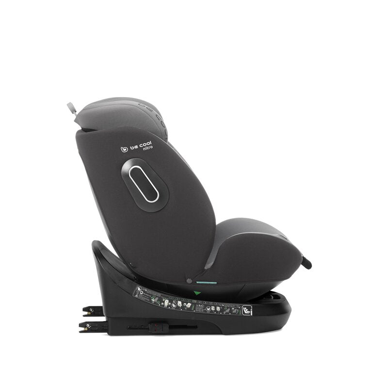 Scaun auto, Be Cool, Nitro, I-Size, Rotire 360 grade, 40-150 cm, 0-36 kg, Cu Isofix, ECE R129, Be Grass