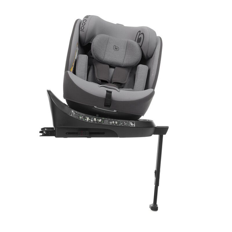 Scaun auto, Be Cool, Nitro, I-Size, Rotire 360 grade, 40-150 cm, 0-36 kg, Cu Isofix, ECE R129, Be Grass