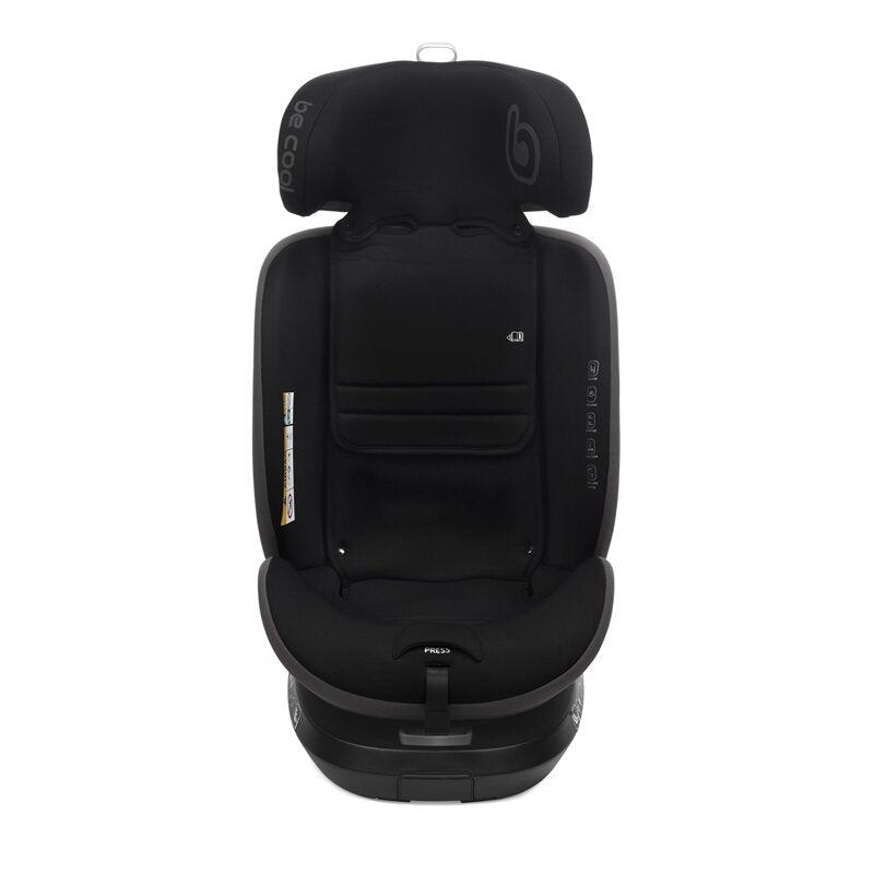 Scaun auto, Be Cool, Nitro, I-Size, Rotire 360 grade, 40-150 cm, 0-36 kg, Cu Isofix, ECE R129, Be Night