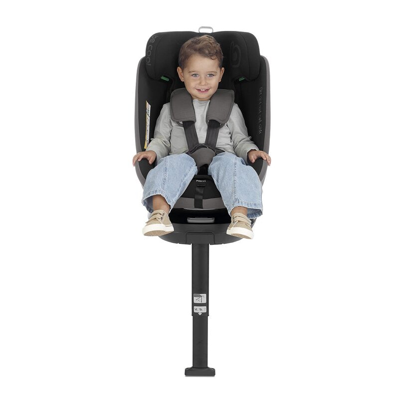 Scaun auto, Be Cool, Nitro, I-Size, Rotire 360 grade, 40-150 cm, 0-36 kg, Cu Isofix, ECE R129, Be Night