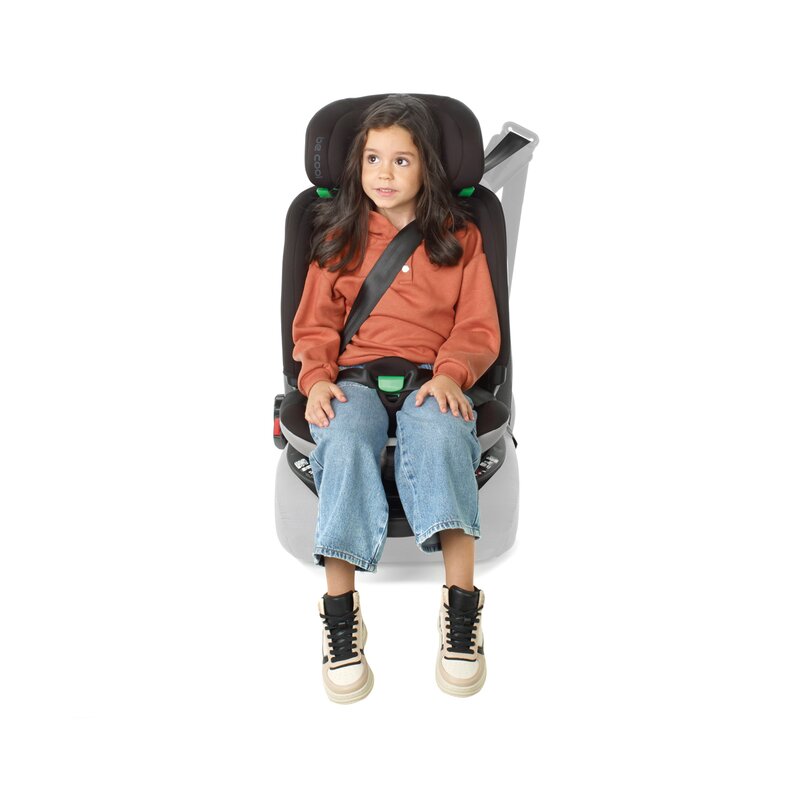 Scaun auto, Be Cool, Wagon I-Size, Rotire 360 grade, 40 - 150 cm, 0 - 36 kg, Cu Isofix si picior stabilizator, Cu protectie laterala de siguranta, Conform cu standardul european de securitate ECE R129, Be Antracita