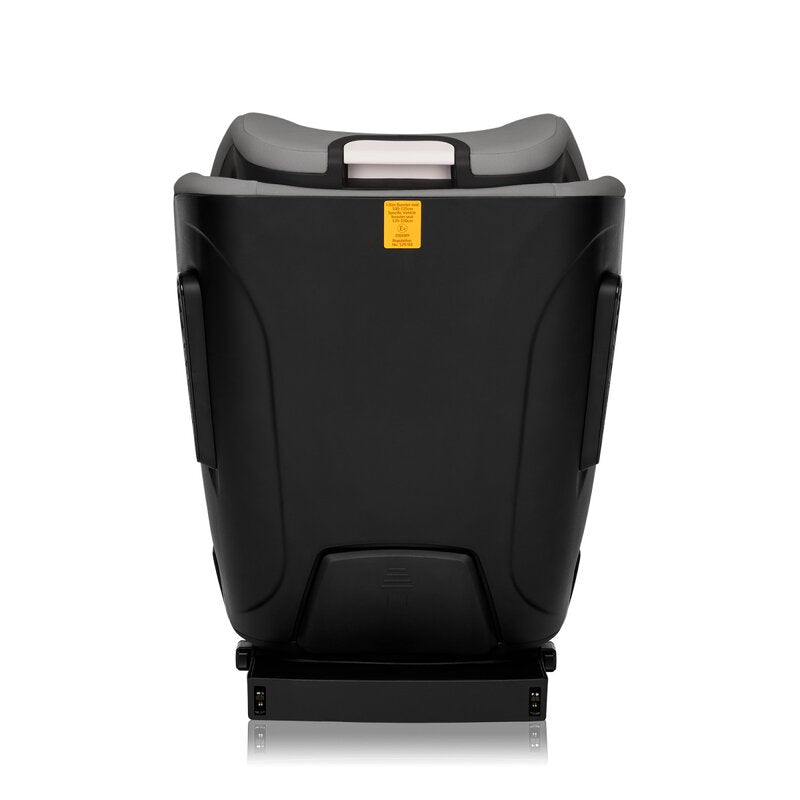 Scaun auto i-Size, Lionelo, Neal, Spatar reglabil in 4 pozitii, Tetiera in 10 pozitii, Suport sticla inclus, 15-36 Kg, 100-150 cm, Cu Isofix, Conform ECE R129, Gri