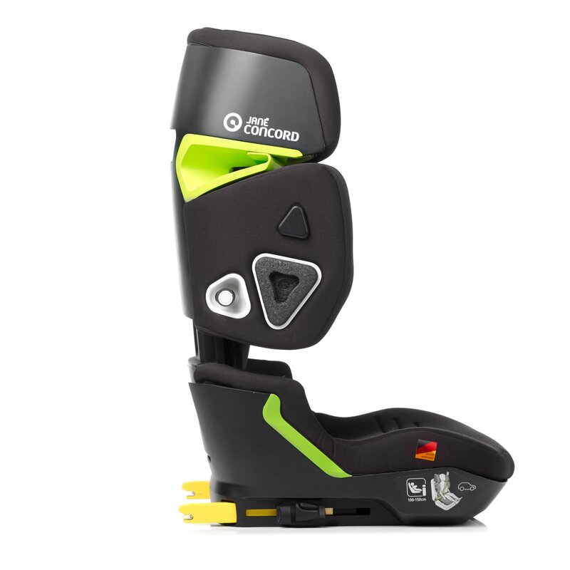 Scaun auto, Jane, iWinner, I-Size, 100-150 cm, 4-12 ani, Cu isofix, Conform cu ECE R129, Design sport, Matt Black