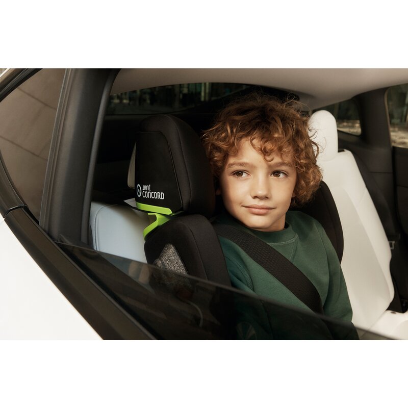 Scaun auto, Jane, iWinner, I-Size, 100-150 cm, 4-12 ani, Cu isofix, Conform cu ECE R129, Design sport, Matt Black