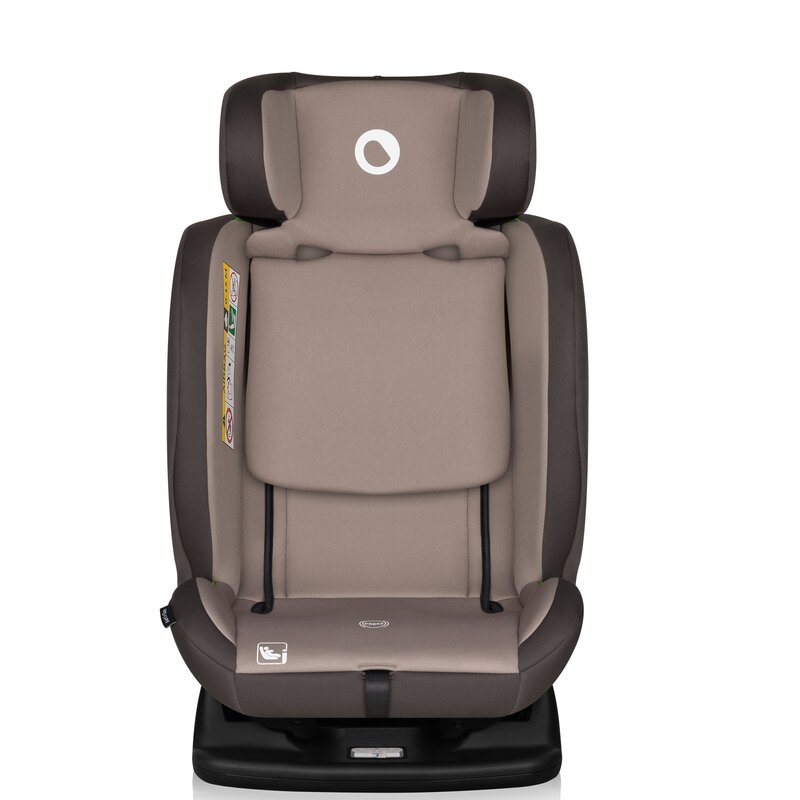 Scaun auto, Lionelo, Aart i-Size, Cu spatar inclinabil in 4 pozitii, Cu tetiera reglabila in 13 pozitii, 0-36 Kg, 40-150 cm, Cu centura siguranta in 3 puncte, Conform cu ECE R129/03, Bej