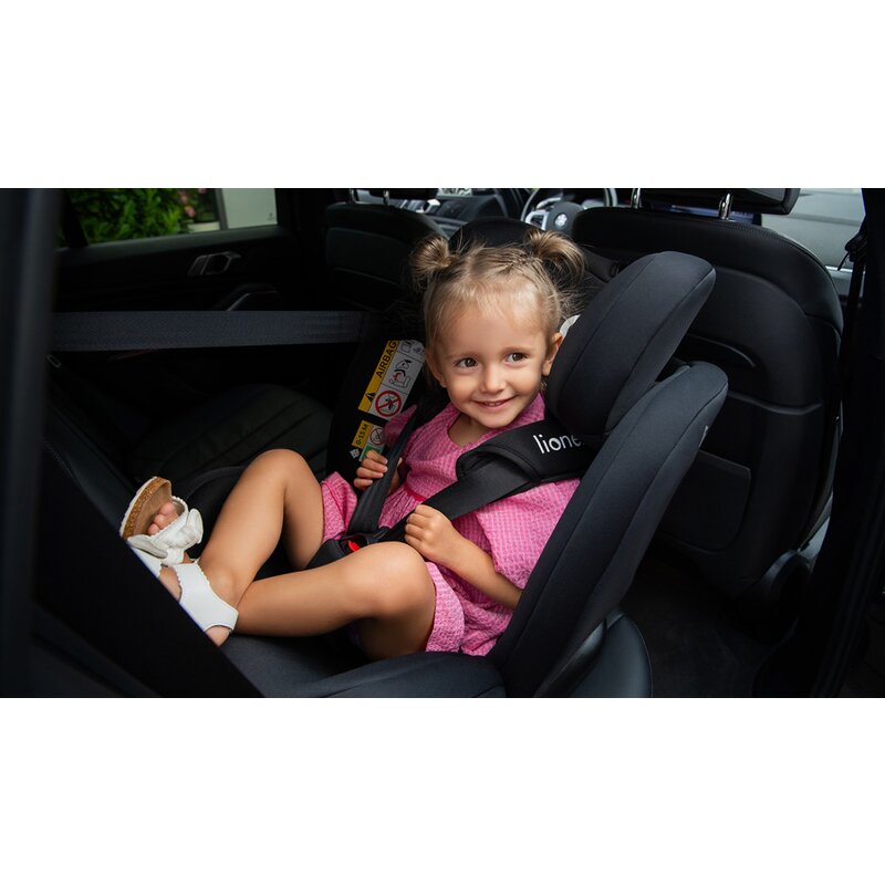 Scaun auto, Lionelo, Bastiaan i-Size, 4 in 1, Protectie laterala, Cu spatar inclinabil in 4 pozitii, Cu tetiera reglabila in 7 pozitii, Rotire 360 grade, Top Tether, 0-36 Kg, 40-150 cm, Cu Isofix, Conform cu ECE R129/03, Verde