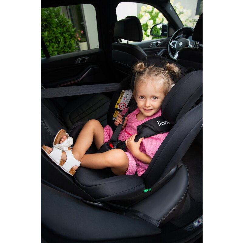 Scaun auto, Lionelo, Bastiaan i-Size, 4 in 1, Protectie laterala, Cu spatar inclinabil in 4 pozitii, Cu tetiera reglabila in 7 pozitii, Rotire 360 grade, Top Tether, 0-36 Kg, 40-150 cm, Cu Isofix, Conform cu ECE R129/03, Albastru Indigo