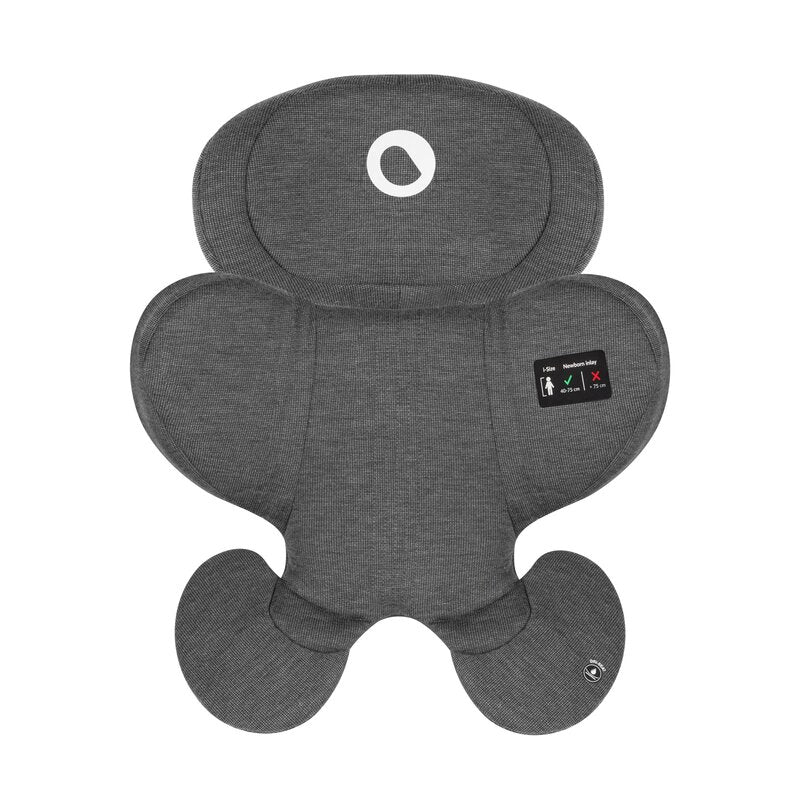 Scaun auto, Lionelo, Harmony i-Size, Rotire 360 grade, Protectie laterala, Cu spatar reglabil in 5 pozitii, Cu tetiera reglabila in 12 pozitii, 0-36 Kg, 40-150 cm, Cu Isofix, Husa din bambus, Conform cu ECE R129, Gri inchis