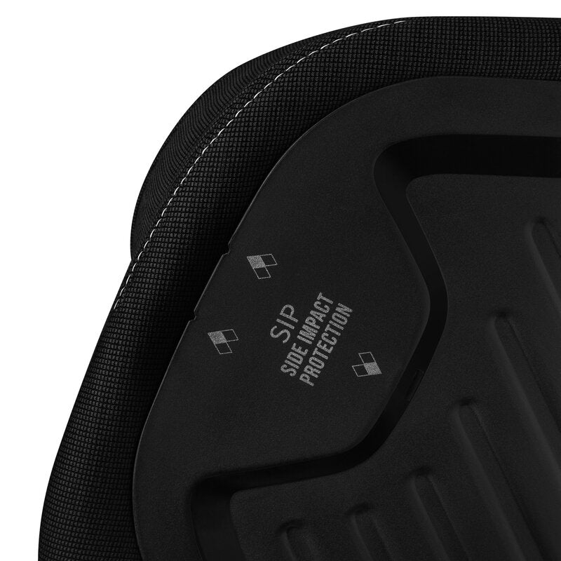 Scaun auto, Lionelo, Harmony i-Size, Rotire 360 grade, Protectie laterala, Cu spatar reglabil in 5 pozitii, Cu tetiera reglabila in 12 pozitii, 0-36 Kg, 40-150 cm, Cu Isofix, Husa din bambus, Conform cu ECE R129, Negru