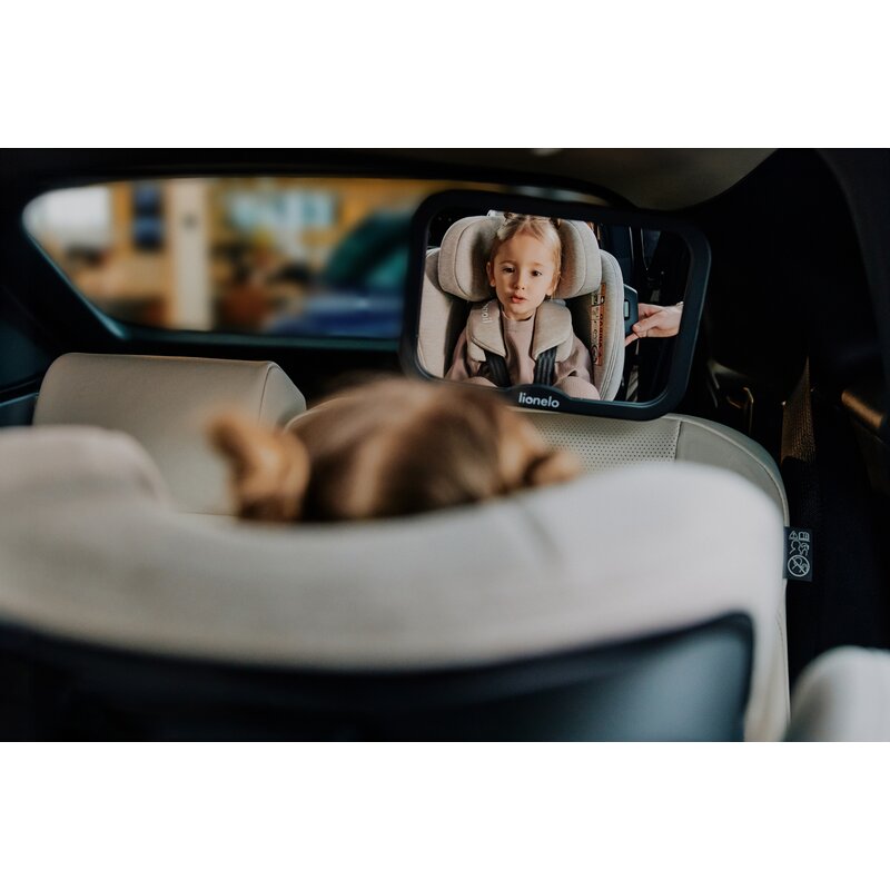 Scaun auto, Lionelo, Harmony i-Size, Rotire 360 grade, Protectie laterala, Cu spatar reglabil in 5 pozitii, Cu tetiera reglabila in 12 pozitii, 0-36 Kg, 40-150 cm, Cu Isofix, Husa din bambus, Conform cu ECE R129, Gri deschis