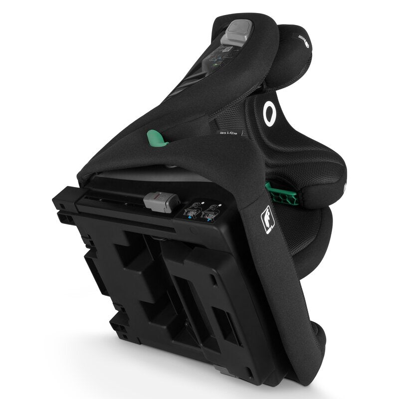 Scaun auto, Lionelo, i-Size Igo, 100- 150 cm, Cu isofix, Protectie laterala, Ajustare spatar in 2 pozitii, Tetiera Tri-Guard reglabila in 11 pozitii, Conform cu standardul european de securitate R129, Negru
