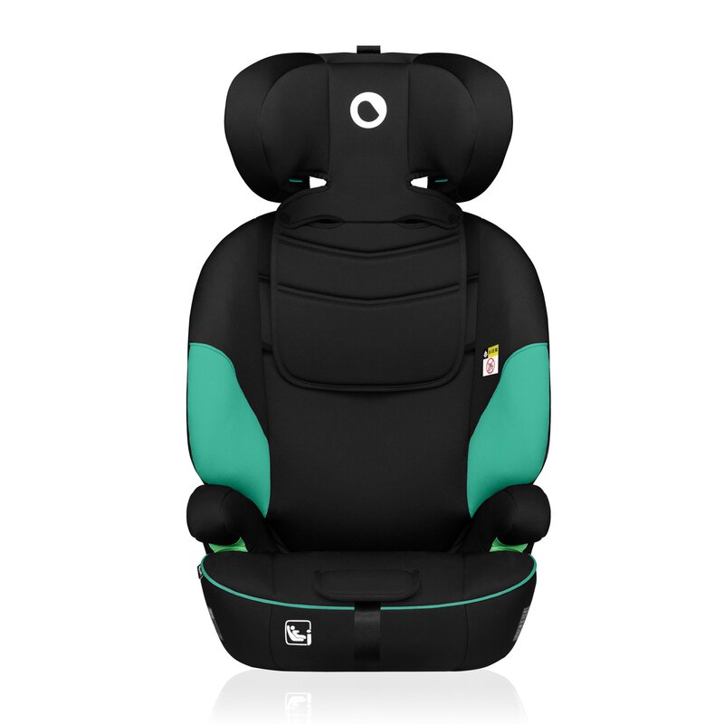 Scaun auto, Lionelo, Levi i-Size, Universal, Instalare FWF, Cu tetiera reglabila in 10 pozitii, Cu spatar detasabil, 76-150 cm, Conform cu R129, Verde