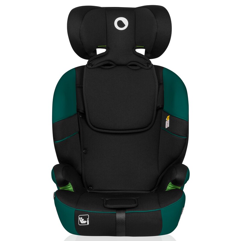 Scaun auto, Lionelo, Levi One i-Size, Universal, Instalare FWF, Cu tetiera reglabila in 10 pozitii, Cu spatar detasabil, 76-150 cm, Conform cu R129, Verde