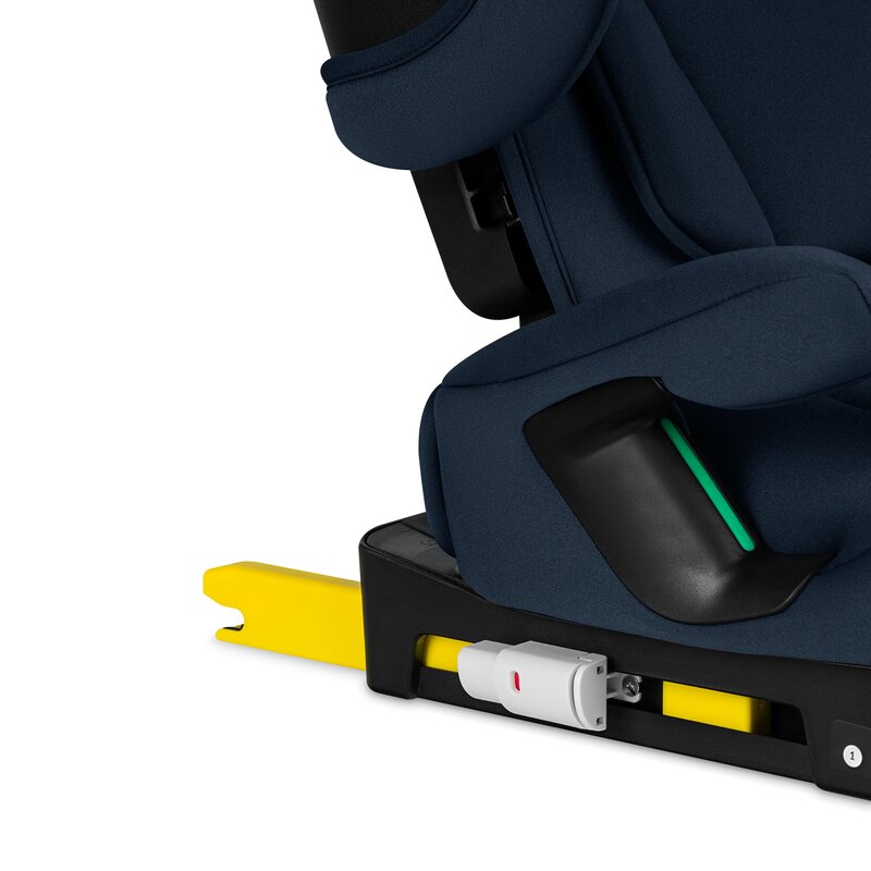 Scaun auto pliabil, Lionelo, Orin, i-Size, 100-150 cm, Tetiera reglabila in 14 pozitii, Spatar in 4 pozitii, Isofix+Top Tether, Sezut ergonomic, Husa transport, Suport sticla, Albastru