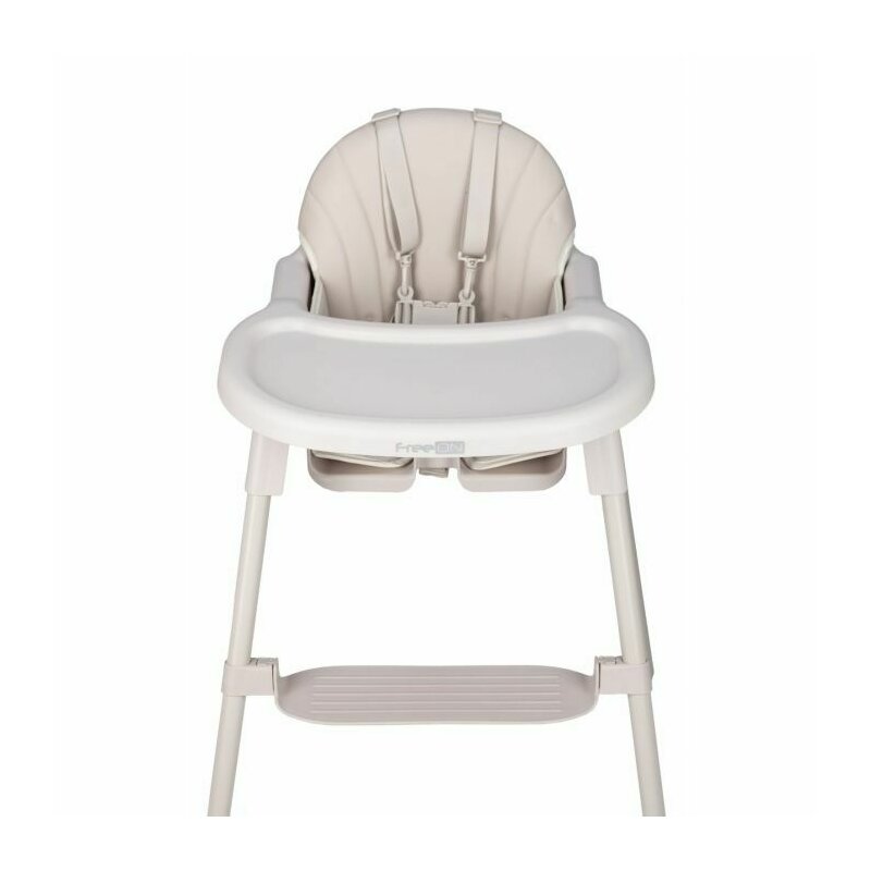 Scaun de masa fix, FreeON, Lars, Cu pernuta moale, Beige