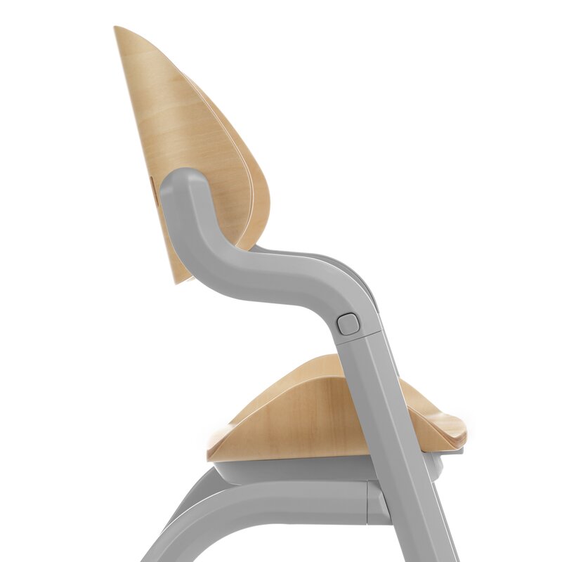 Scaun de masa multifunctional Noah, Jane, De la 6 luni la adult, Din lemn fag, Greutate maxima 100 Kg, Mist