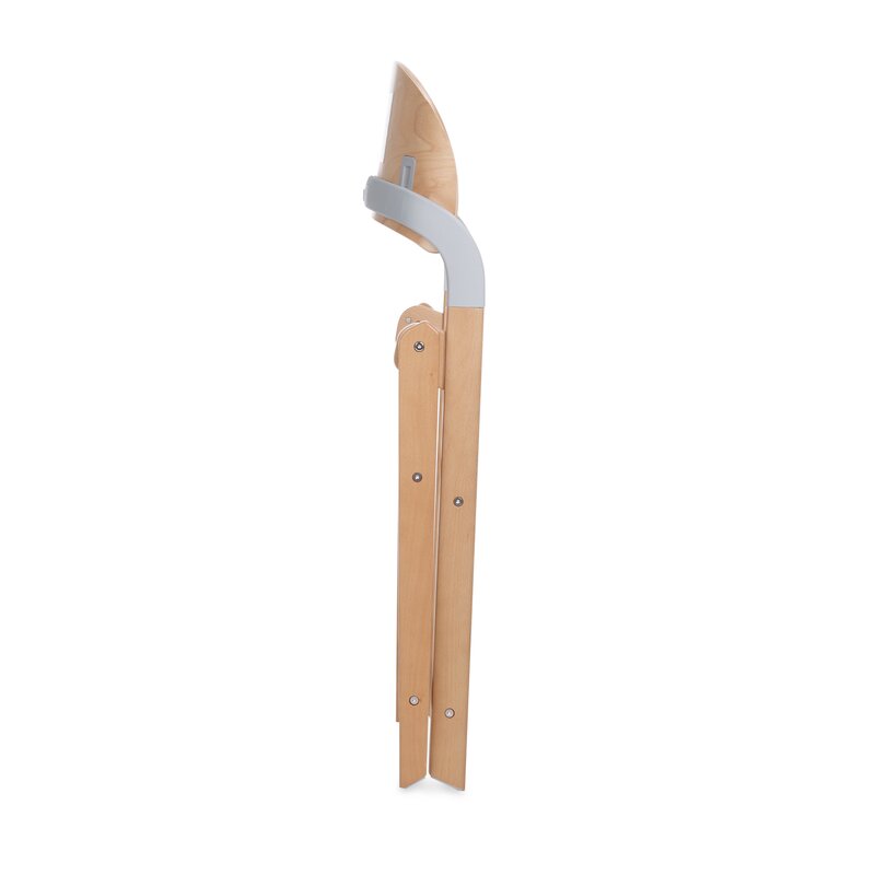 Scaun de masa multifunctional pliabil, Jane, Forest, De la 6 luni la adult, Din lemn fag, Greutate maxima 100 Kg, Sage