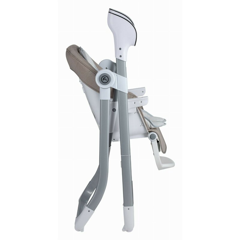 Scaun de masa si balansoar, FreeON, Oli Deluxe, 2 in 1, Transformabil, Multifunctional, Cu melodii de leagan, 0 luni+, Beige