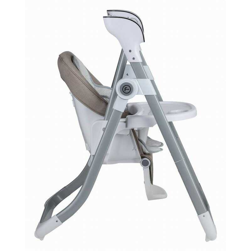 Scaun de masa si balansoar, FreeON, Oli Deluxe, 2 in 1, Transformabil, Multifunctional, Cu melodii de leagan, 0 luni+, Beige