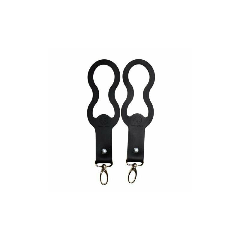 Set 2 clesti din silicon pentru carucior, Petite&Mars, Universali, Negru