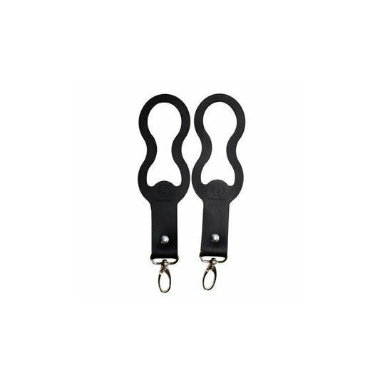 Set 2 clesti din silicon pentru carucior, Petite&Mars, Universali, Negru